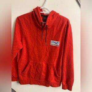 Oakley red hoodies size medium